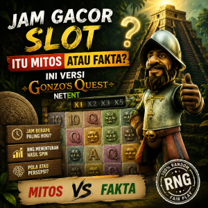 Jam Gacor Slot Itu Mitos atau Fakta? Ini Versi Gonzo Quest NetEnt