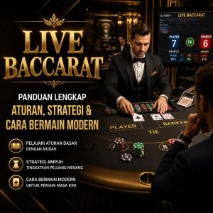 Live Baccarat: Panduan Lengkap Aturan, Strategi, dan Cara Bermain Modern